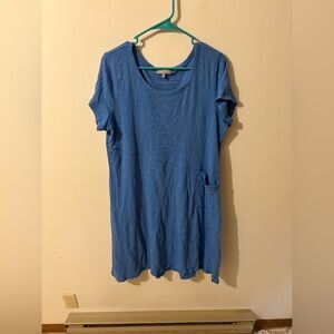 Habitat Sky Blue T-shirt dress size large